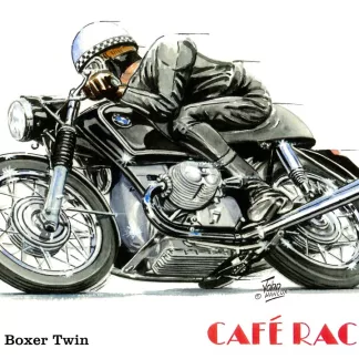 BMW Boxer Twin Cafe Racer