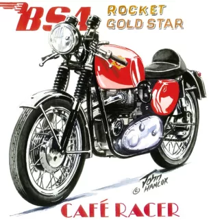 BSA Rocket Gold Star Cafe Racer