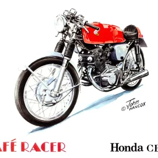 Honda CB 72 Cafe Racer
