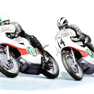 Bill Ivy and Phil Read