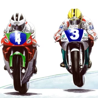 Robert Dunlop and Joey Dunlop