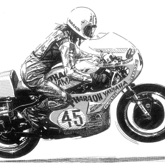 Ron Haslam (Yamaha)